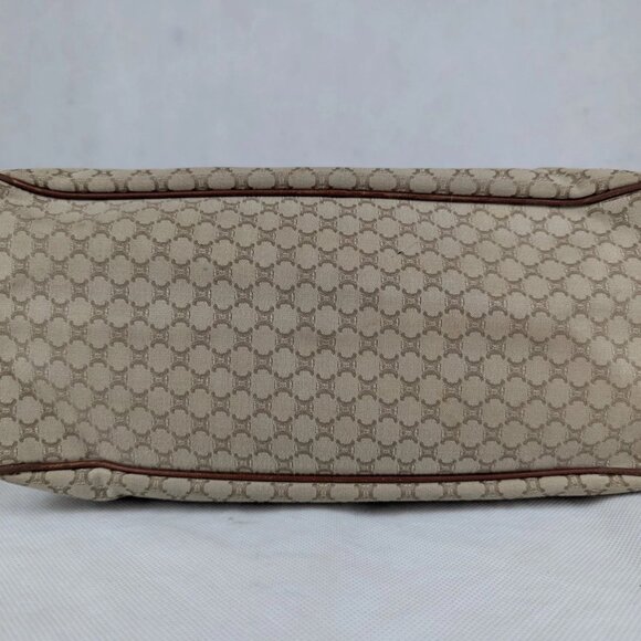 Authentic Celine Tote Bag Handbag Macadam Beige7 Vintage Based on Original Title - Picture 12 of 16